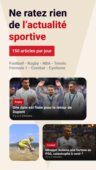 Capturas de pantalla de Le10sport : sports et mercato