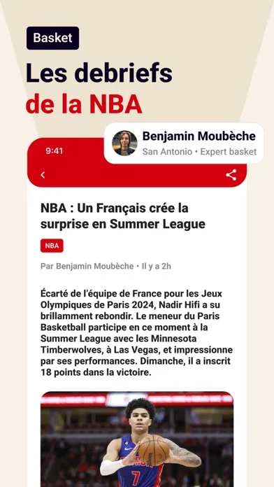 Capturas de pantalla de Le10sport : sports et mercato