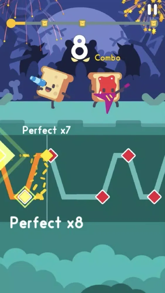 Screenshot di Line Groove