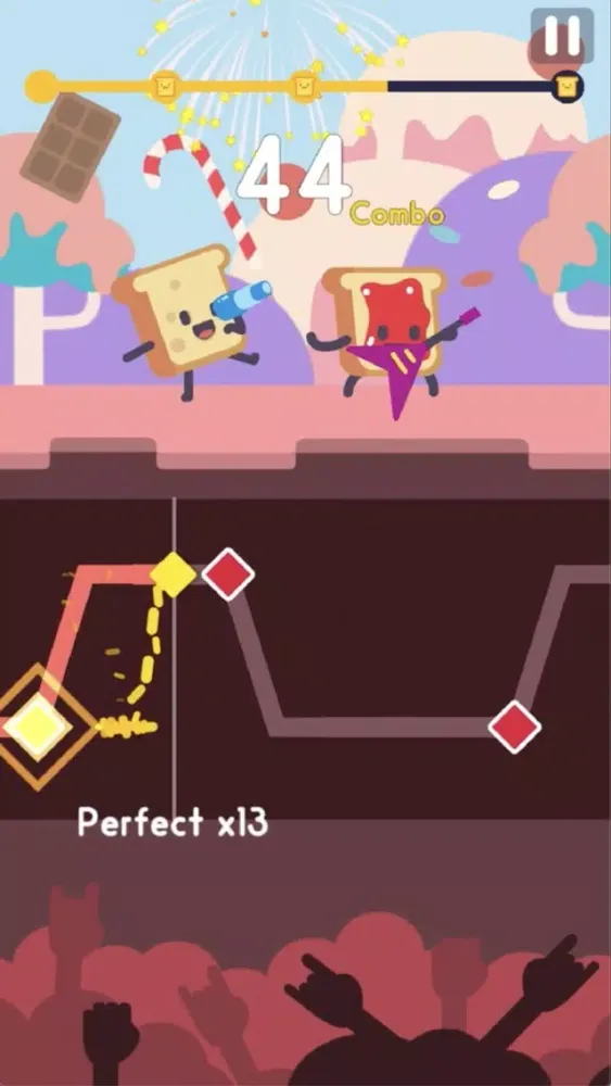 Screenshot di Line Groove