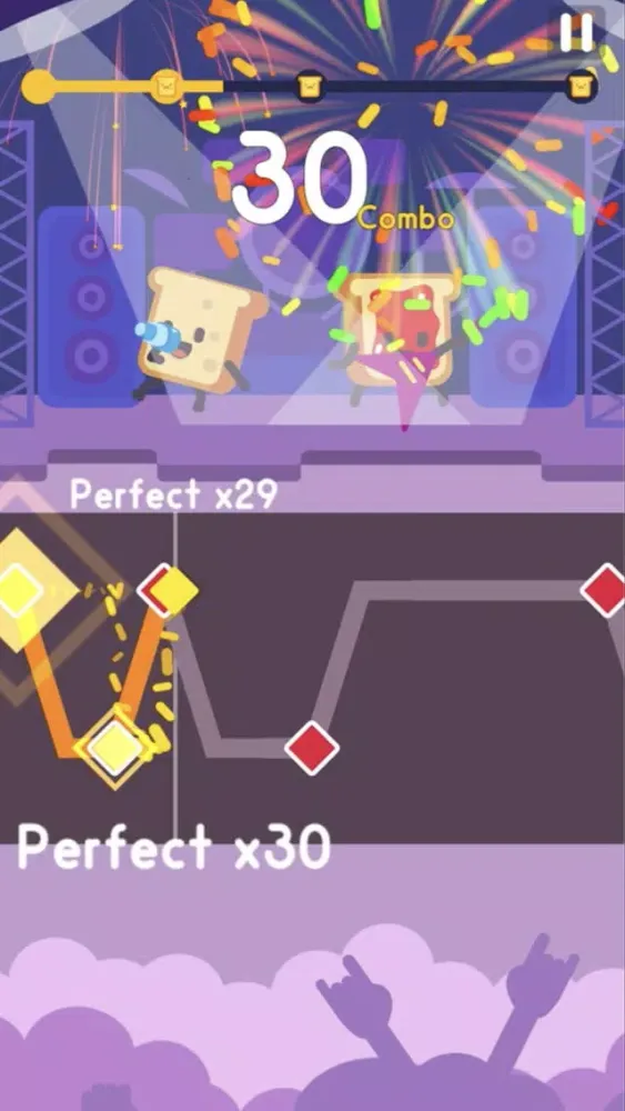 Screenshot di Line Groove