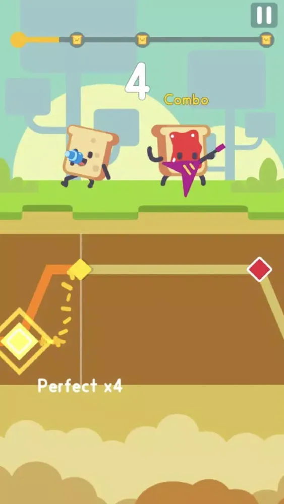 Screenshot di Line Groove