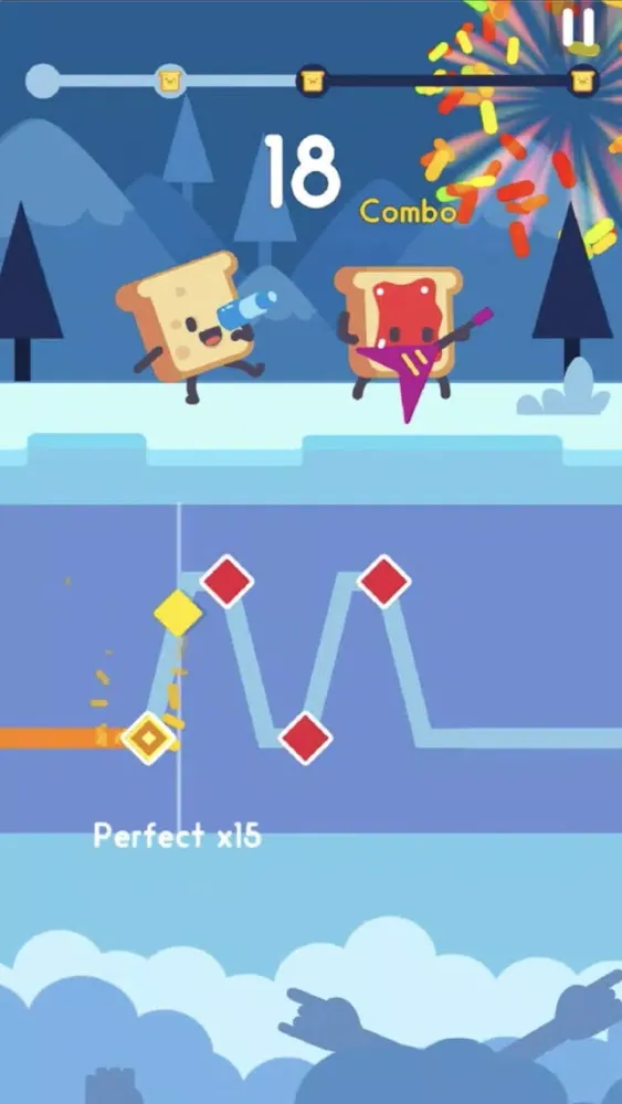 Screenshot di Line Groove
