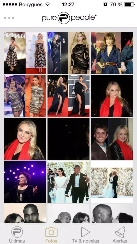 ภาพหน้าจอของ Purepeople Brasil: últimas notícias dos famosos