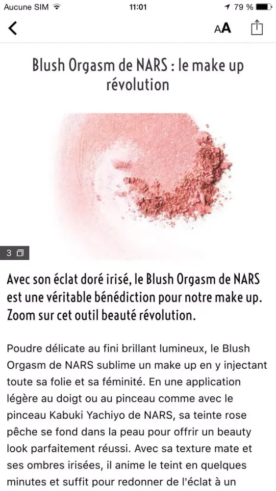 Capturas de pantalla de PureTrend : actu mode & beauté