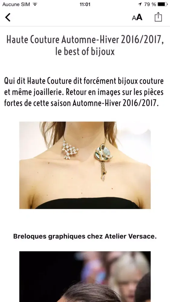 Capturas de pantalla de PureTrend : actu mode & beauté