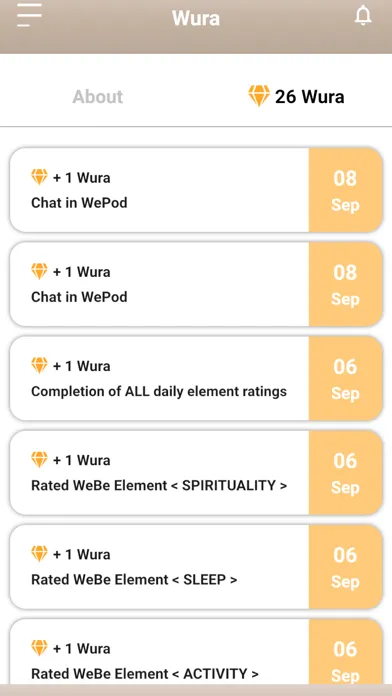 Captures d'écran de WeBe Life