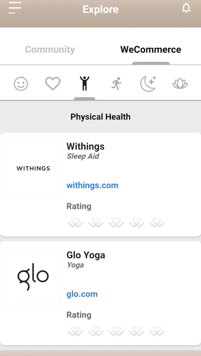 Captures d'écran de WeBe Life