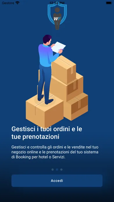 Capturas de tela do WEBFAST
