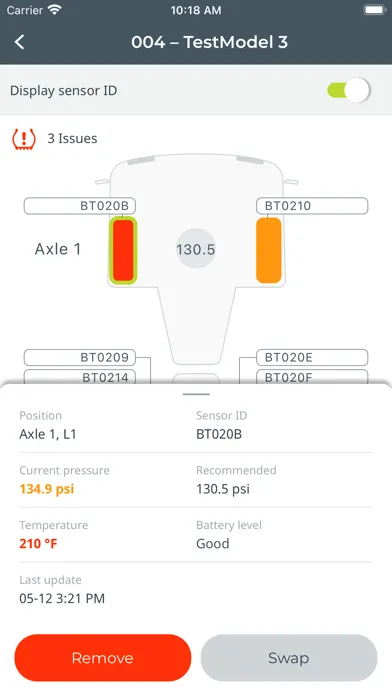 تصاویر WEBFLEET TPMS Tools