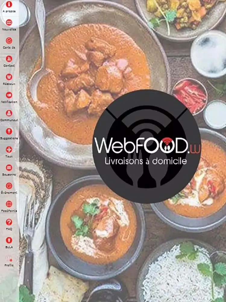 تصاویر WEBFOOD.LU iPad 