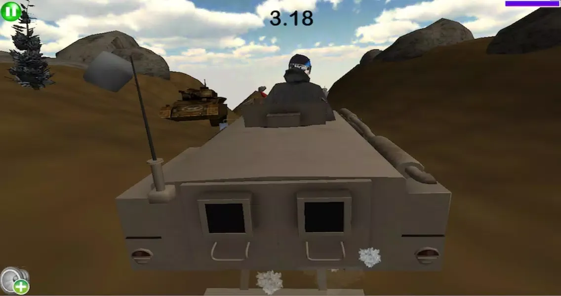 Capturas de tela do Iron Tank 3D: War in the Desert