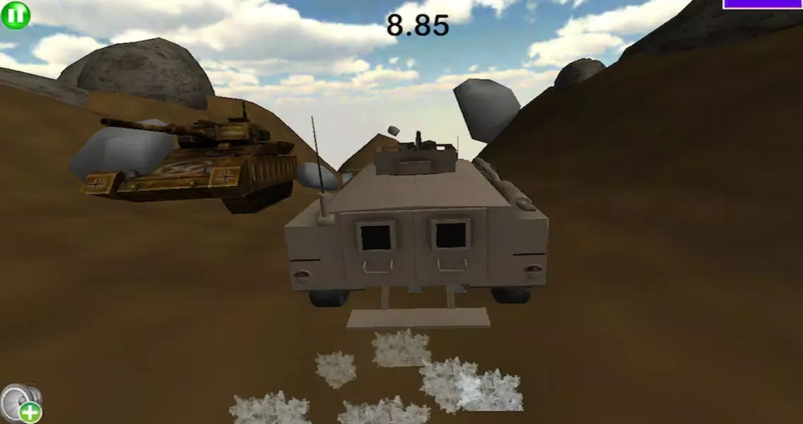 Capturas de tela do Iron Tank 3D: War in the Desert
