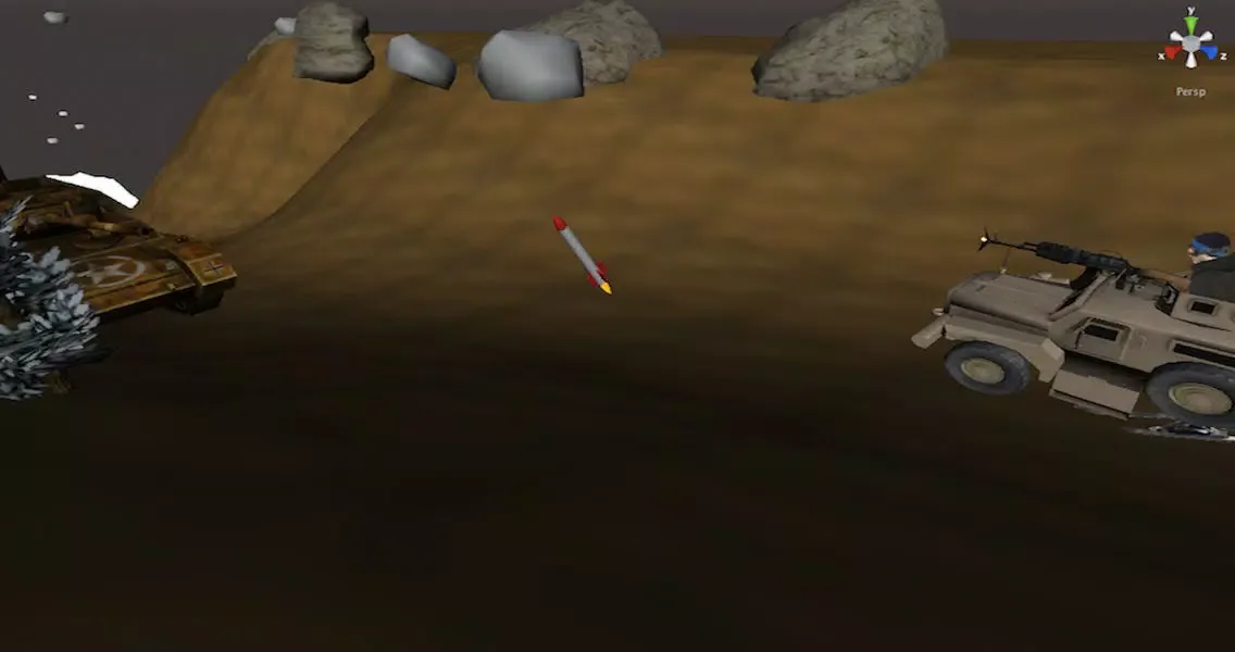 Capturas de tela do Iron Tank 3D: War in the Desert