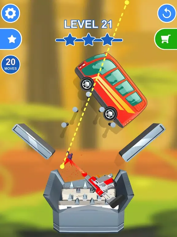 ภาพหน้าจอของ Fun Game - Car Shredding iPad 