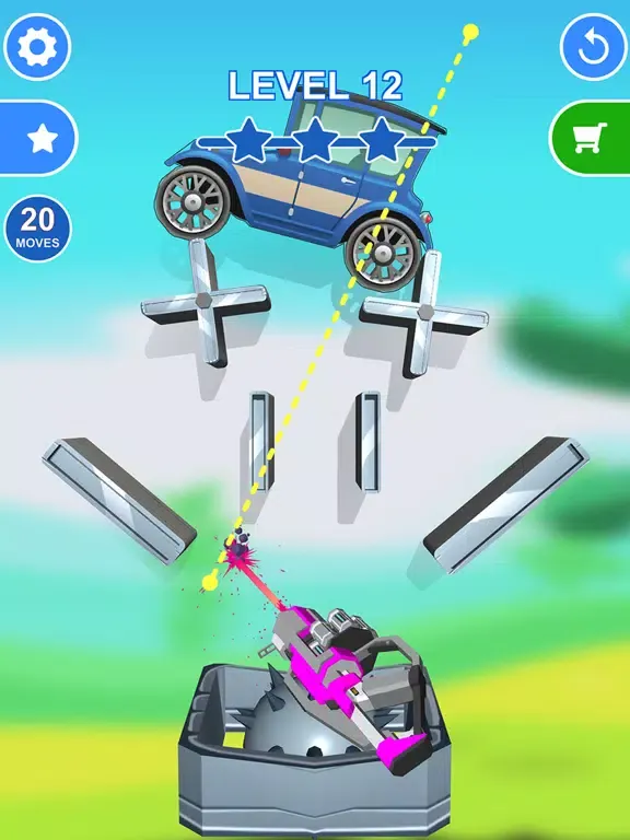 ภาพหน้าจอของ Fun Game - Car Shredding iPad 