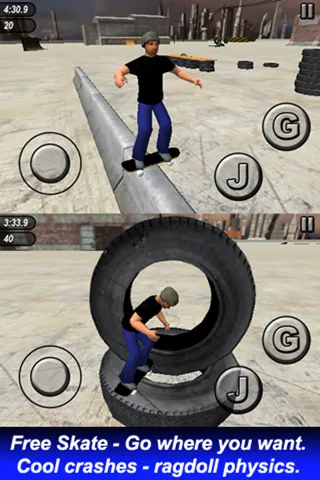 Captures d'écran de Grind Free