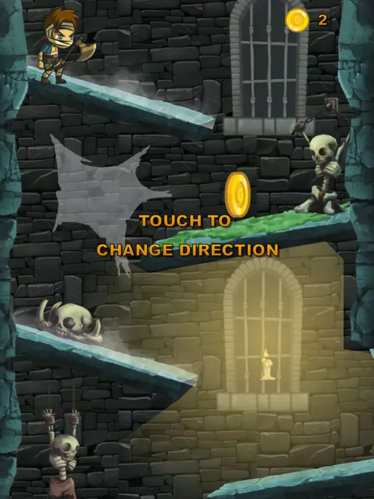 Captures d'écran de Dangerous Dash - Fiery fast endless runner iPad 