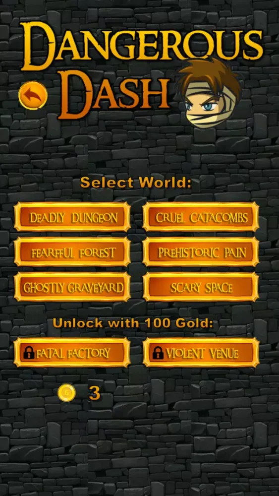 Captures d'écran de Dangerous Dash - Fiery fast endless runner