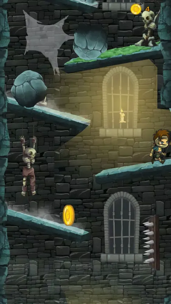 Captures d'écran de Dangerous Dash - Fiery fast endless runner