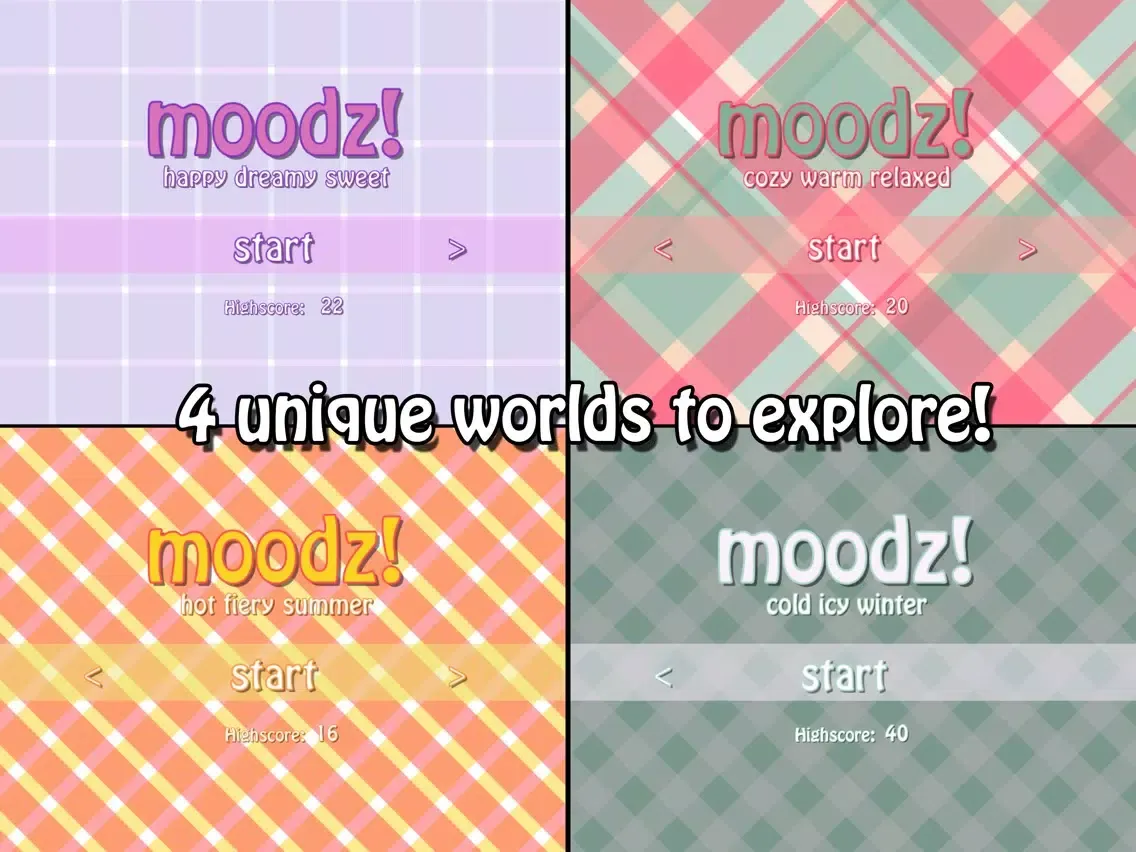 Capturas de pantalla de Moodz! iPad 