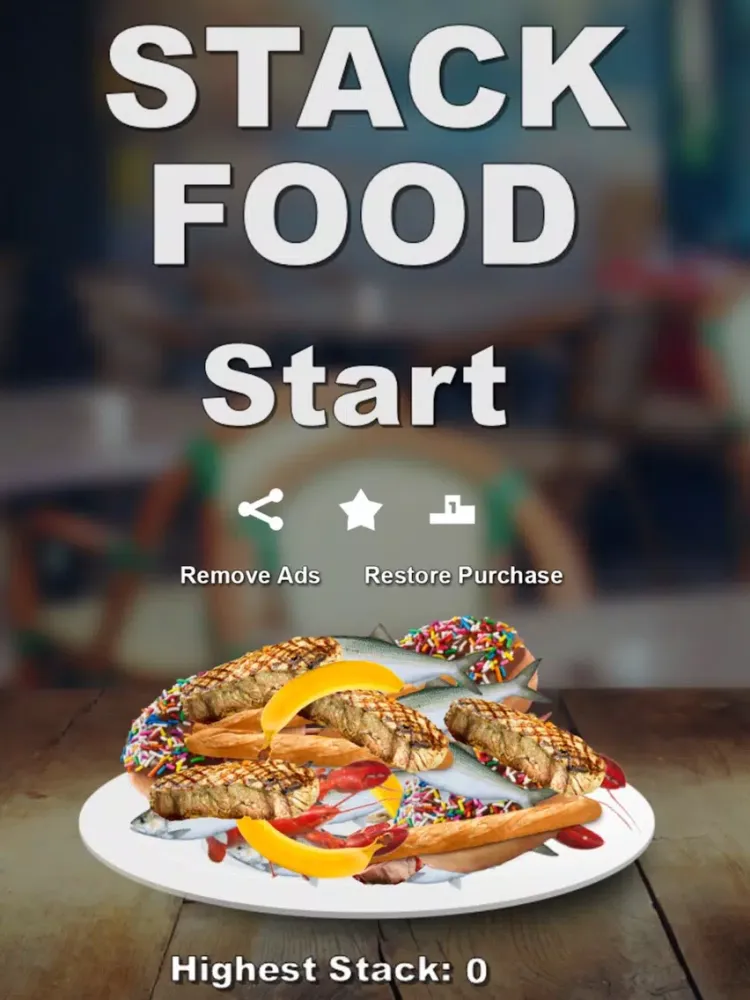 Captures d'écran de STACK FOOD iPad 
