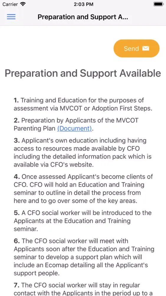 ภาพหน้าจอของ CFO Resources