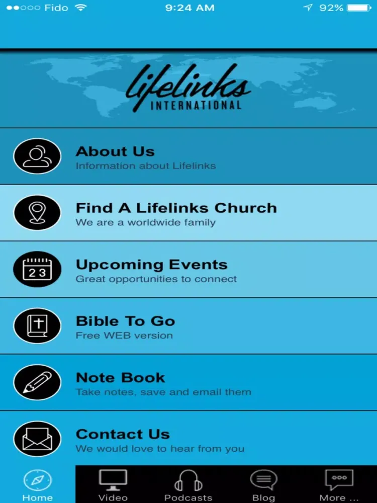 LifeLinks iPad 應用截圖