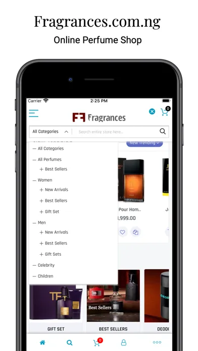 Fragrances.com.ng स्क्रीनशॉट