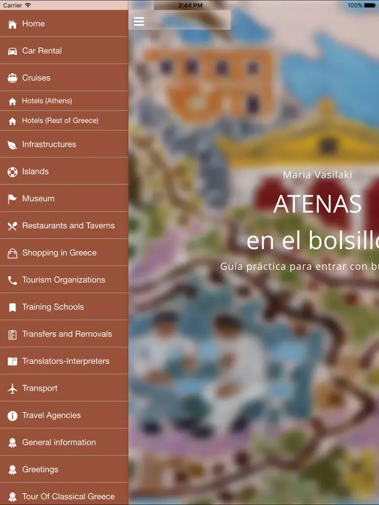 Atenas en el bolsillo iPad  Ekran Görüntüleri