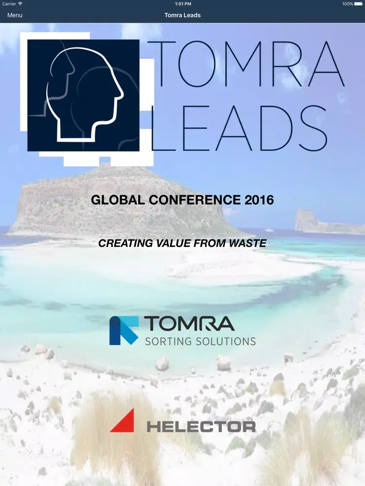 Tomra Leads 2016 iPad  Screenshots