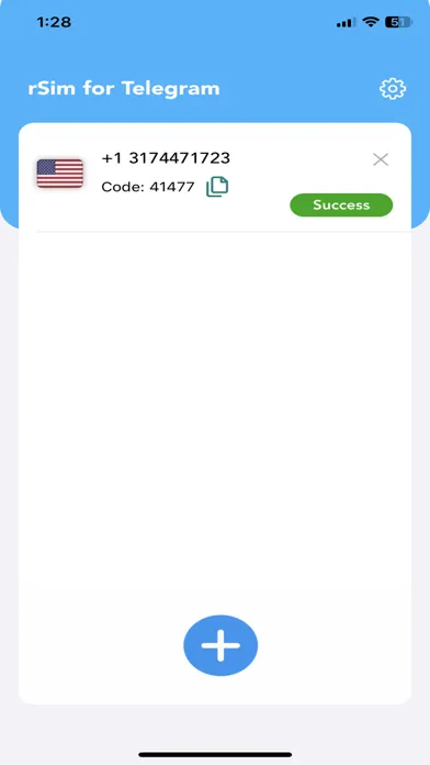 Ảnh chụp màn hình của Telegram phone number