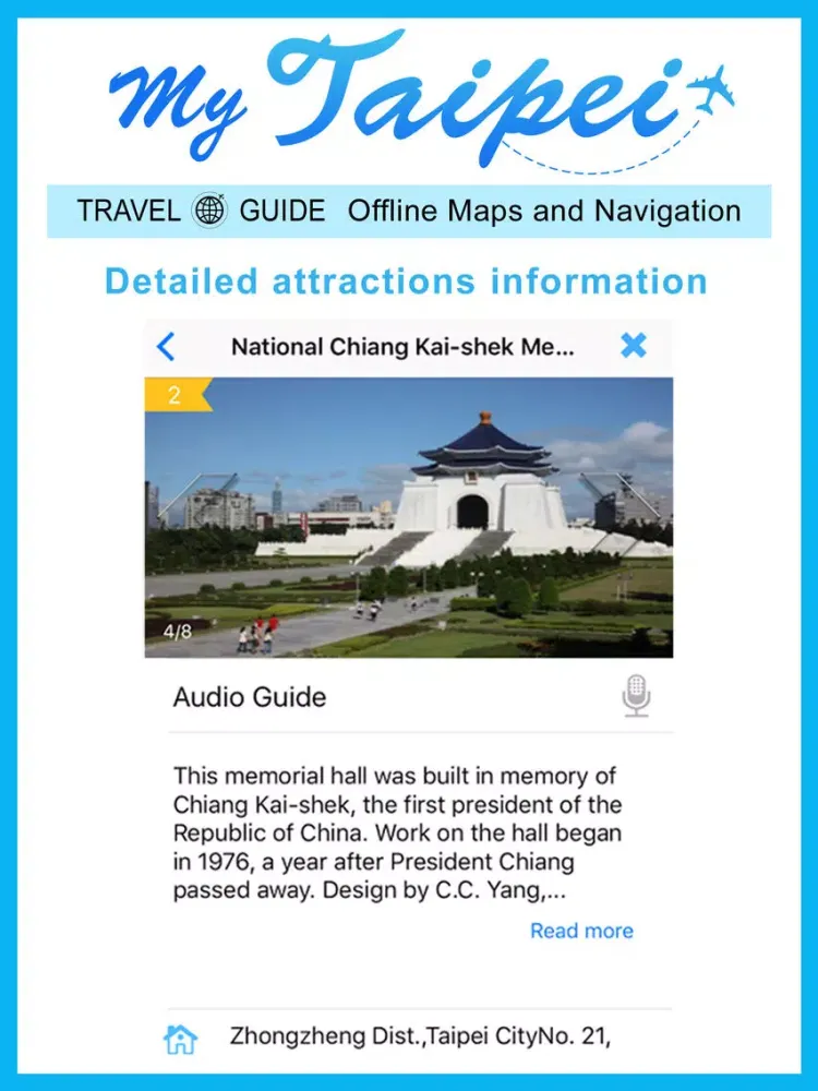 My Taipei - Taipei Travel Guide, Offline Maps and Navigation, Free WiFi Locator iPad  Screenshots