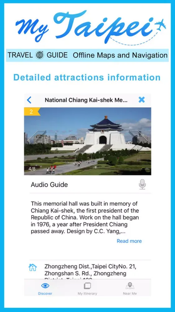 My Taipei - Taipei Travel Guide, Offline Maps and Navigation, Free WiFi Locator Screenshots