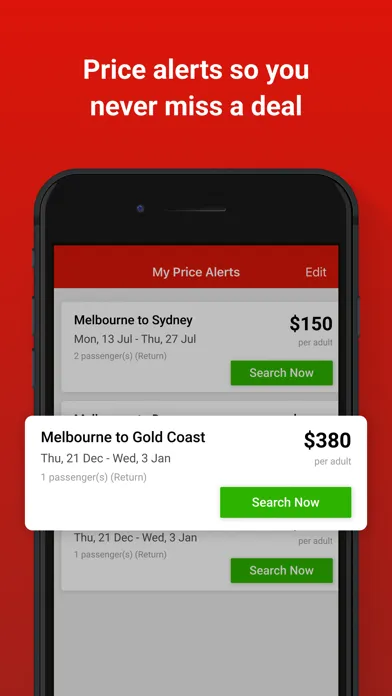 Webjet سکرین شاٹس