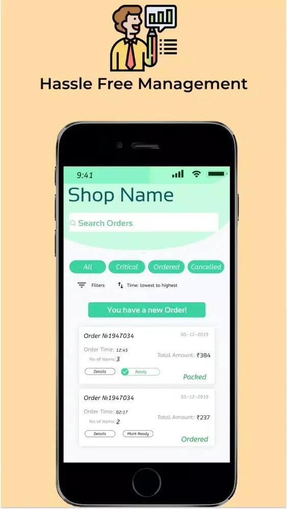 Kirana Retailer Screenshots
