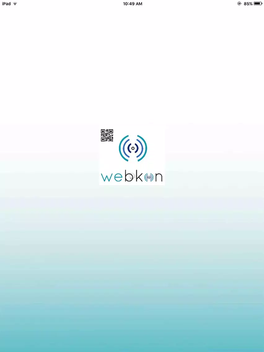 Capturas de pantalla de Webkon QR Scanner iPad 