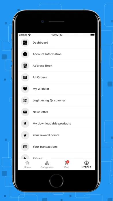 OpenCart Multi Vendor  App Screenshots