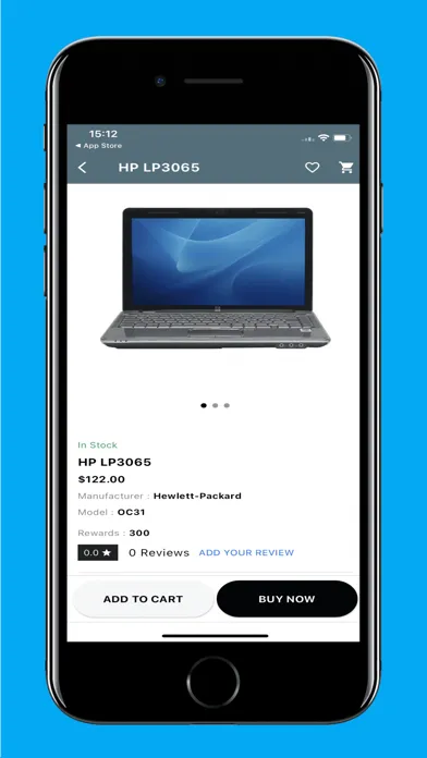 OpenCart Mobile App 스크린샷