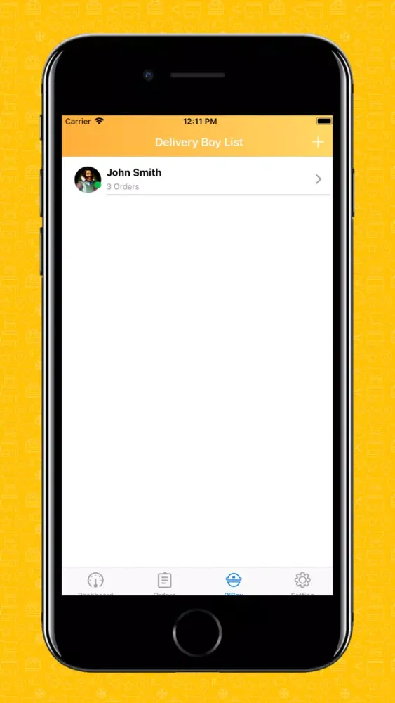 Zrzuty ekranu Delivery Boy app for Magento 2