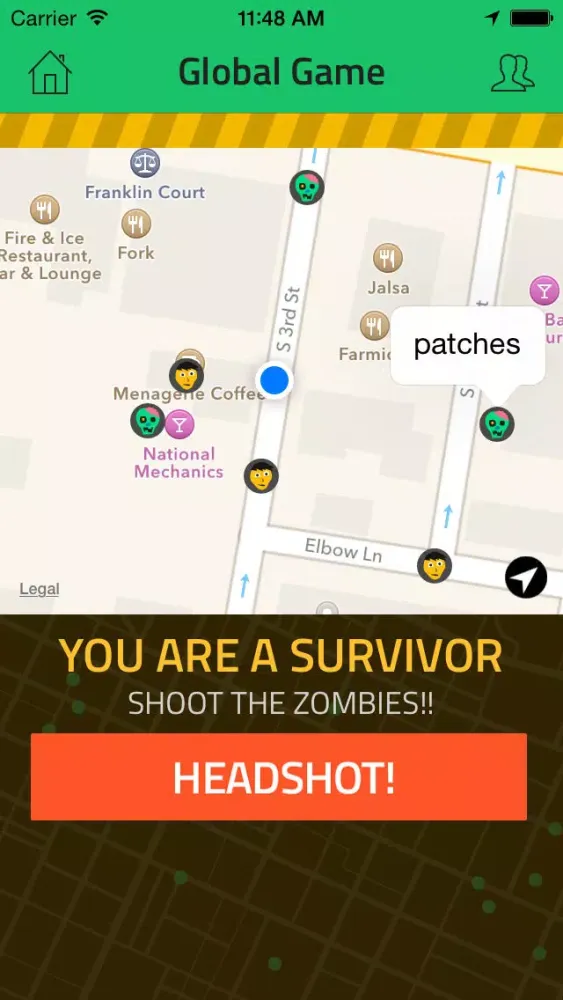 ZomBeacon - Become a Zombie and Infect Your Friends应用截图