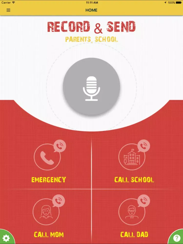 Bully Button for Parents and Kids iPad Screenshots