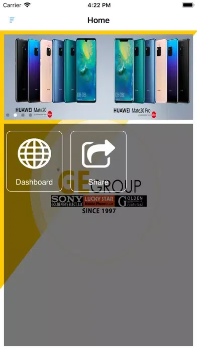 ภาพหน้าจอของ ONLINE STORE GE GROUP