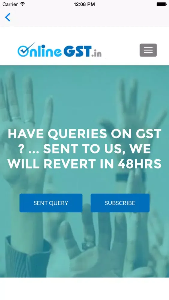 OnlineGST Ekran Görüntüleri