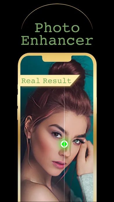 Tangkapan skrin PixGenie – Enhance with AI
