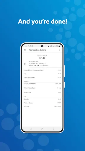 Capturas de tela do Exxon Mobil Rewards+