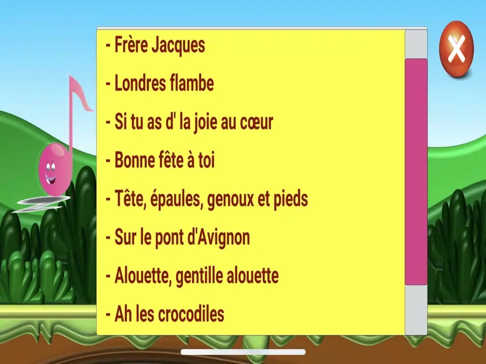 Boite à Musique iPad  Screenshots