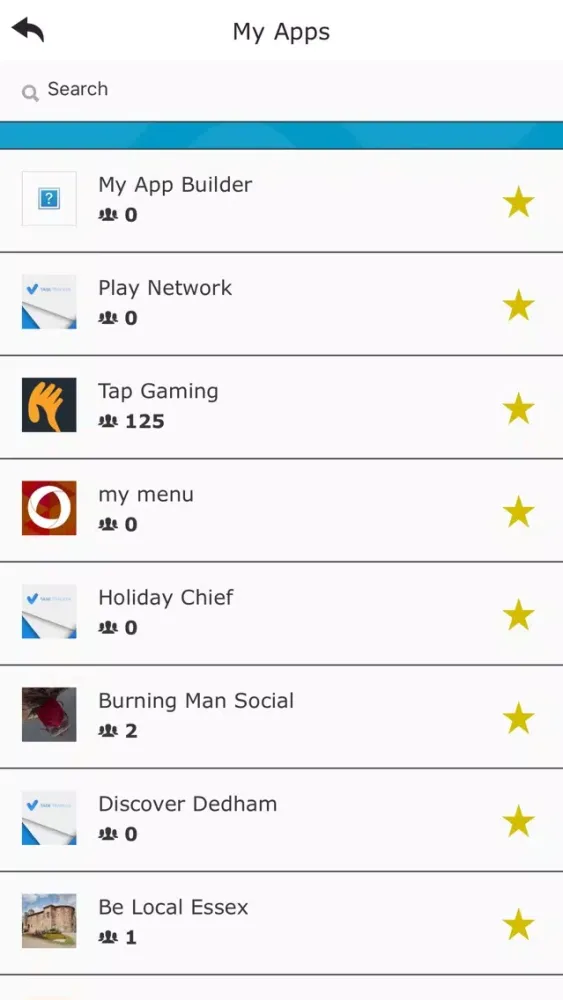 MyAppBuilder Network स्क्रीनशॉट