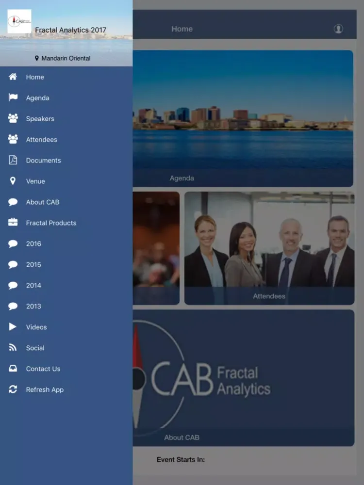 Fractal CAB iPad Screenshots