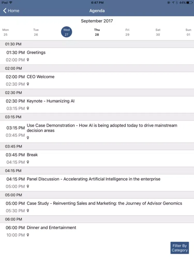 Fractal CAB iPad Screenshots